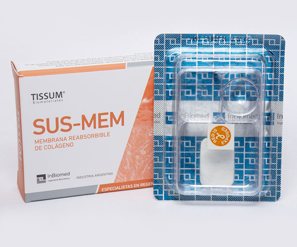 Membrana reabsorbible de colágeno - SUS-MEM TISSUM